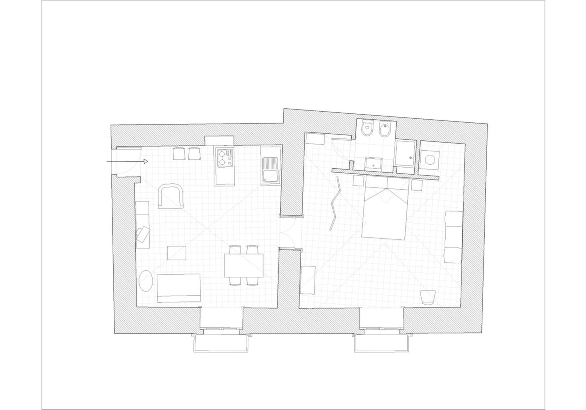 Tre Vie Apartment Con Terrazzo Giardino Pensile CTA Exteriér fotografie
